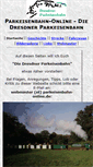 Mobile Screenshot of parkeisenbahn-online.de